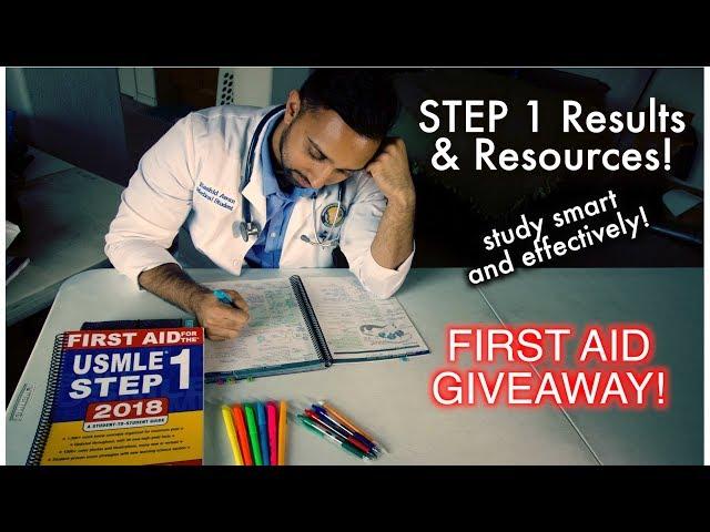 How I studied for STEP 1 I Study smart and effectively! I First Aid giveaway I Medical School Vlogs