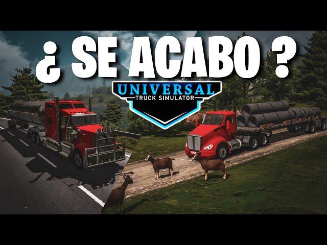 I GIVE UPUNIVERSAL TRUCK SIMULATOR WILL NO LONGER CONTINUE. WHAT HAPPENED?