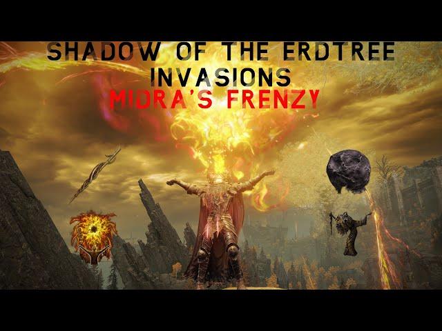 Elden Ring DLC PvP Invasions - Midra's Frenzied Madness Build