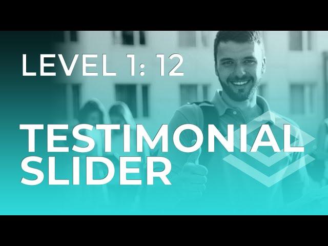 Let’s build Brizy L1-12 | Testimonial Slider [L1: Total Beginners]