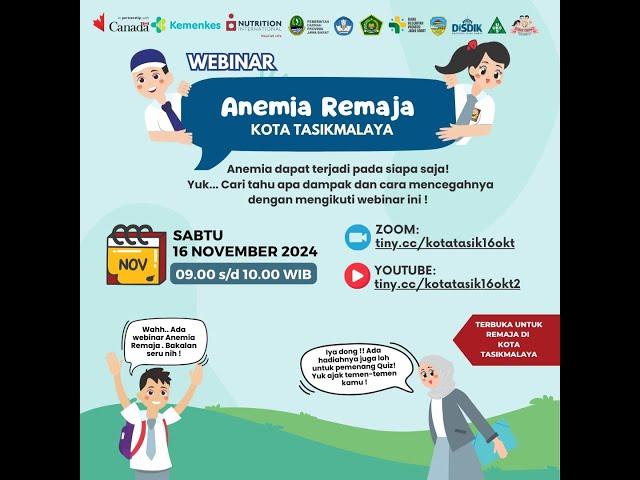 WEBINAR ANEMIA GIZI REMAJA