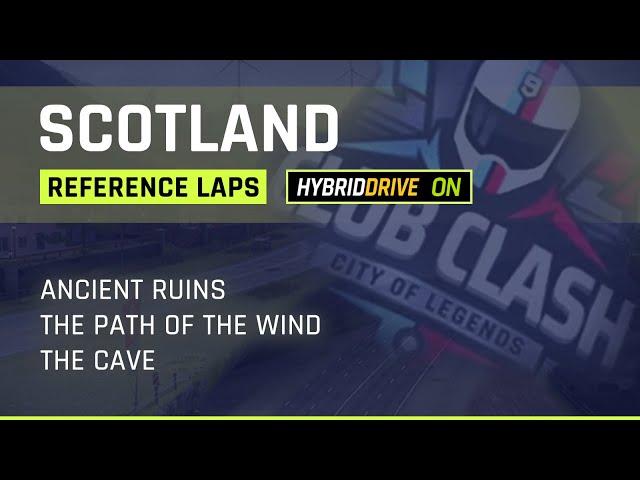 Asphalt 9 THE CLASH - SCOTLAND - Defense & Attack Reference Laps With HYBRID & TOUCHDRIVE