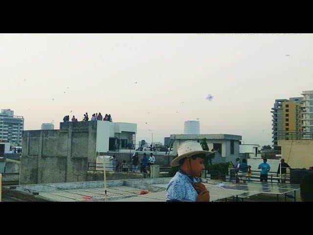 Uttarayan in surat, Gujarat || THE MAKAR SANKRANTI ||