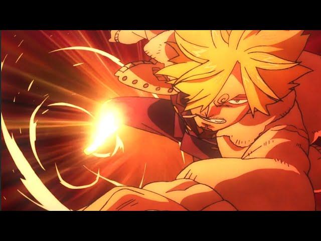 Luffy, Zoro, Sanji V.s The Kraken (English Sub)