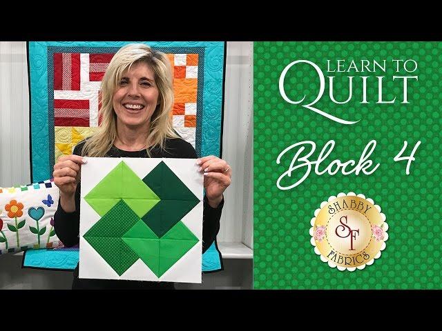 Learn How to Quilt Part 5 for Beginners | a Shabby Fabrics Quilting Tutorial