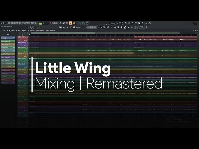 LITTLE WING - Mixing | Remastered (Roswell Pro Audio Session Band) [FL Studio]