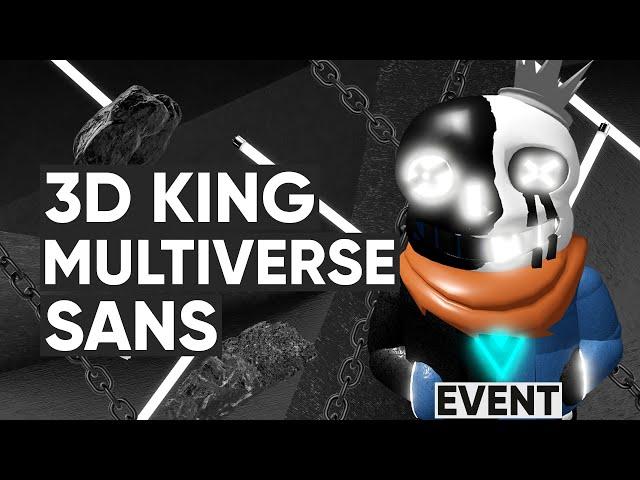 Roblox | Sans vs Multiversal Au's! | 3D King Multiverse