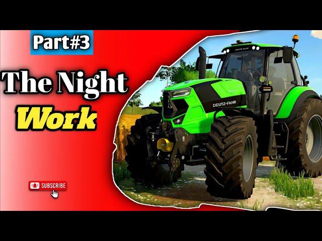 Farming at Night: A Unique Experience with Mazari Farming | fs 23 | part#3