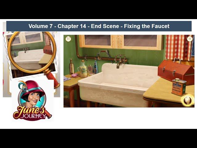 June's Journey - Volume 7 - Chapter 14 - End Scene - Fixing the Faucet