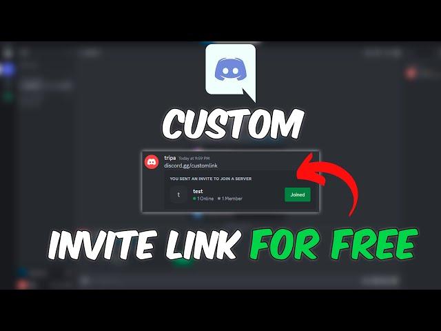 How to Get CUSTOM Discord Server VANITY Links (WITHOUT BOOSTS)