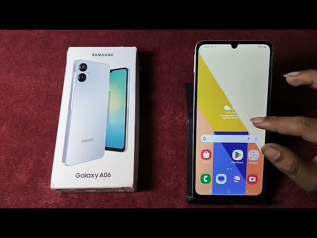 How to Show battery percentage in Samsung Galaxy A06 5G | samsung me battery  percentage Kaise Dekhe