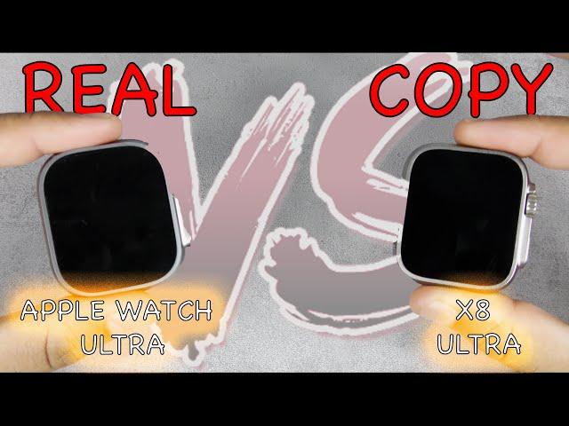 SPOT THE DIFFERENCE: Apple Watch Ultra VS X8 Ultra Smartwatch Comparison