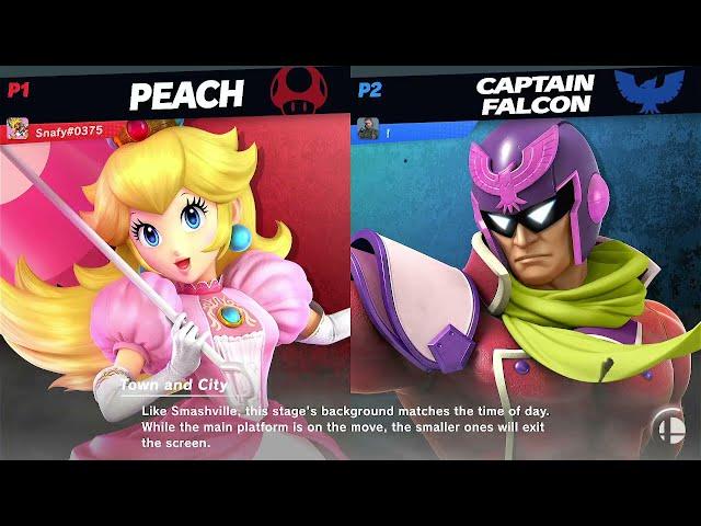 Snafy (Peach) vs Yousuf (Captain Falcon) - Onlineistan