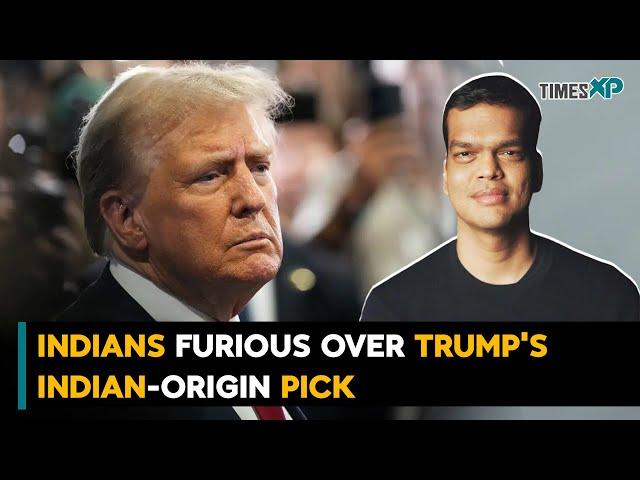 Indians Furious Over Donald Trump's AI head Sriram Krishnan Appointment