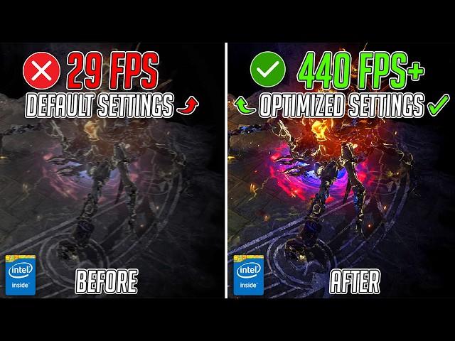 Path of Exile 2 - Best Settings for MAX FPS, Fix FPS Drops, Lags for ANY PC