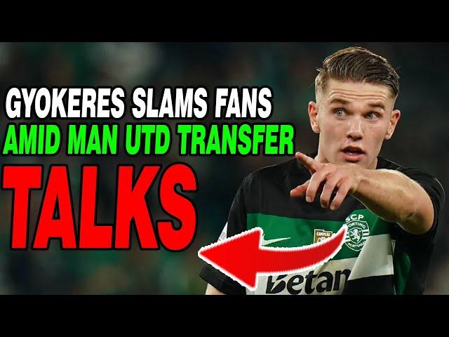 TRANSFER SHOCKER! Manchester  January Plans Revealed | Martinez, Rashford, and Gyokeres on the Move?