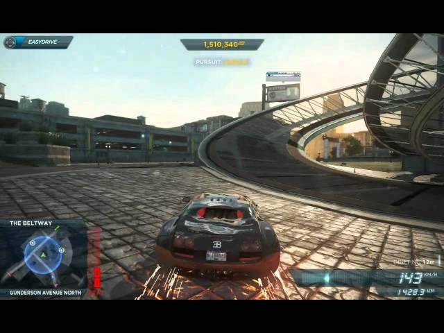 The Maccabees - Unknown (NFS MW 2012 gameplay - Bugatti Veyron Sport)