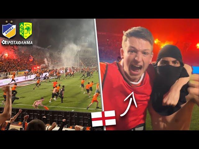 ENGLISH FAN EXPERIENCES CYPRUS ULTRAS - APOEL vs AEK