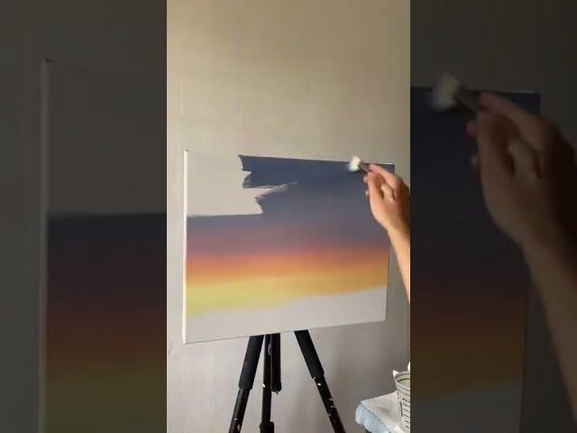 Working on a new step by step acrylic painting masterclass