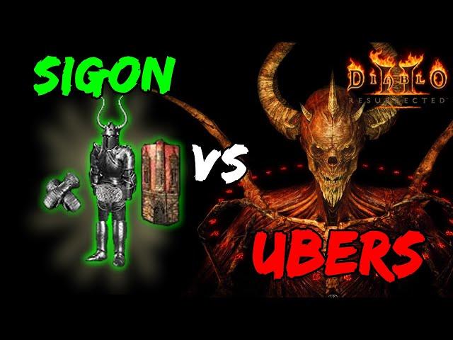 Sigon Set Vs Ubers: Is It Possible? - Diablo 2 Resurrected