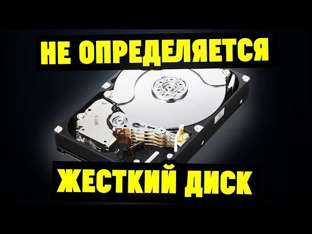 Компьютер не видит жесткий диск, что делать?