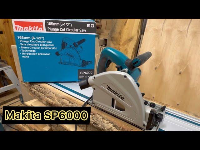 Погружная пила Makita SP6000. Распаковка, обзор, мнение.