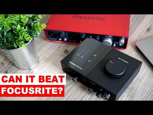 Komplete Audio vs Focusrite Scarlett