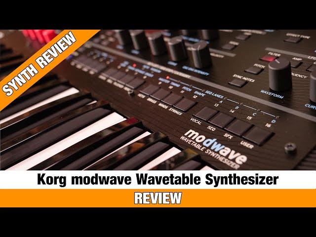 Korg Modwave Wavetable Synthesizer - Review