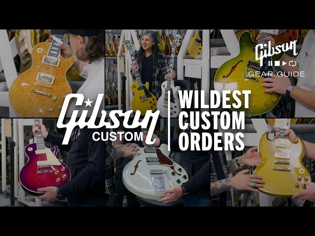 We Found the WILDEST Gibson Made to Measure Custom Orders