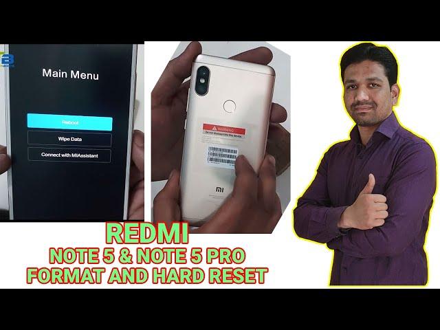 Xiaomi Redmi Note 5 Pro | Note 5 Format Hard Reset And Factory Reset