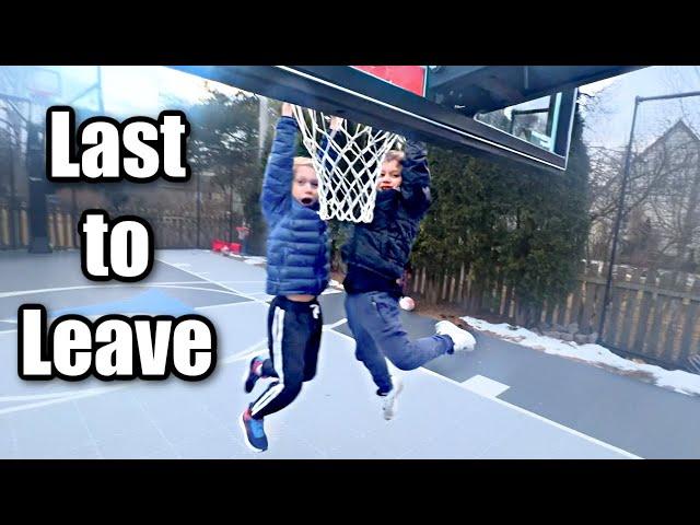 LAST TO LEAVE BASKETBALL COURT! | Match Up