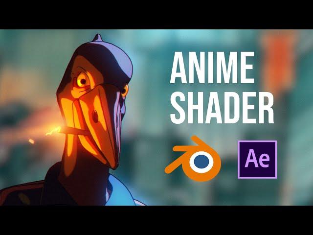 Anime & Toon Shader tutorial in Blender & After Effects