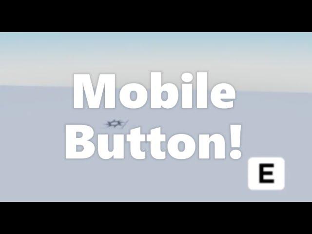 Roblox studio | Mobile Button | Tutorial