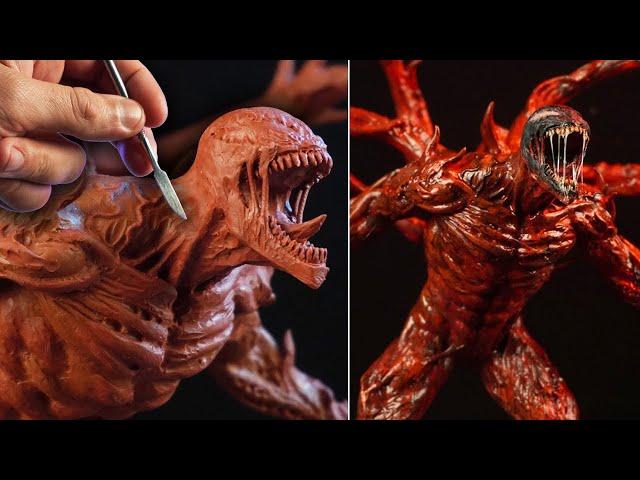 Sculpting CARNAGE | Venom Let There Be Carnage