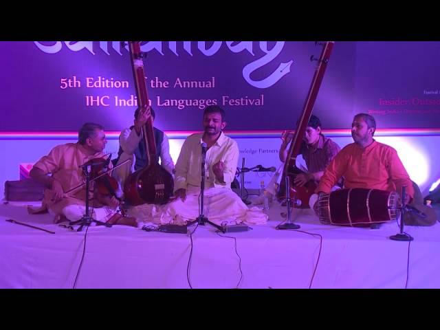 Evening Performance Carnatic Concert by TM Krishna....