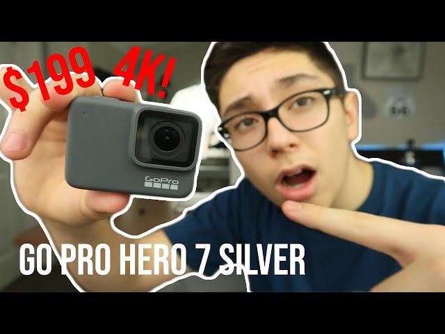 GoPro Hero 7 Silver Unboxing + Setup + Review | Best Budget 4K Camera!