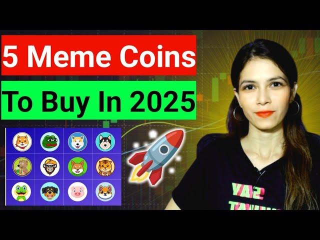 Top 5 Meme Coins To Buy For 2025 | Best Meme Coins To Buy Now | Mudrex Exchange