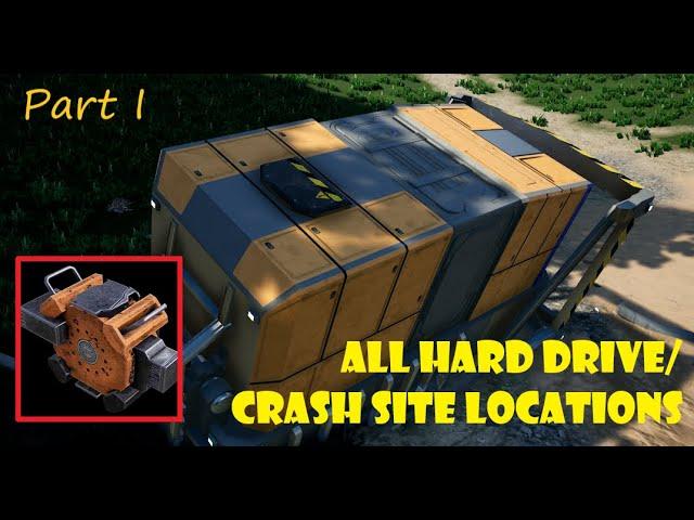 [Satisfactory] All Hard Drive & Crash Site Locations - Part I