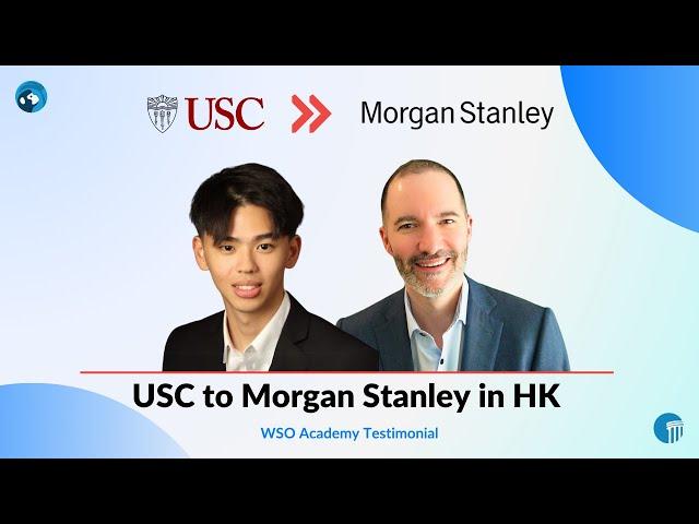 USC to Morgan Stanley in HK | Chat with Merton