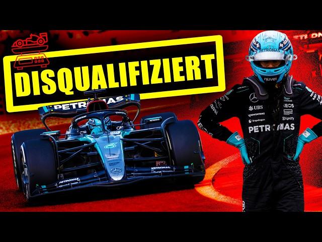 DISQUALIFIZIERT: Russell-Sieg FUTSCH! Was war am F1-Mercedes ILLEGAL?