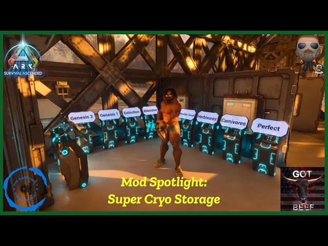 Ark Survival Ascended [PS5] Mod Spotlight:  Super Cryo Storage