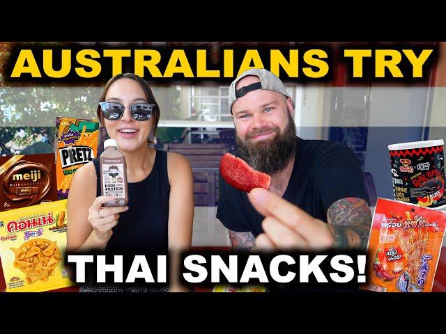 TRYING THAI SNACKS in KRABI, THAILAND (ft. Krabi Night Markets!) 