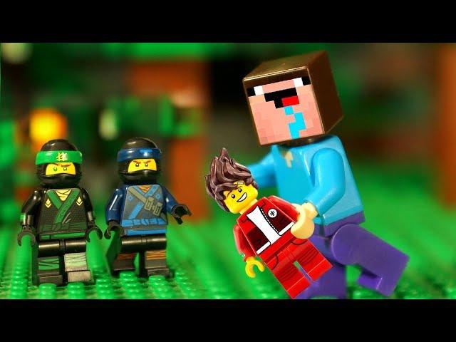 LEGO Minecraft vs LEGO Ninjago - Stop Motion Animation