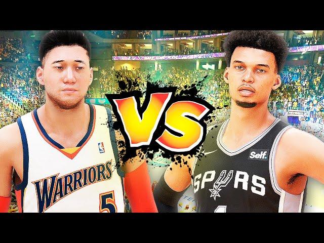 КЛЮЧЕВАЯ ИГРА! ЯО РЭН ПРОТИВ ВИКТОРА ВЕМБАНЬЯМЫ ● NBA 2K24 PS5 ● НБА 2К24 КАРЬЕРА ИГРОКА #5