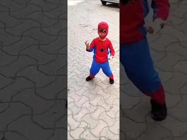 "Chota Spider : Unveiling the Spider-Man Dress Code with Action"