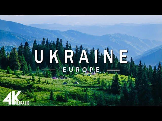 FLYING OVER UKRAINE (4K UHD) - Relaxing Music Along With Beautiful Nature Videos - 4K Video Ultra HD