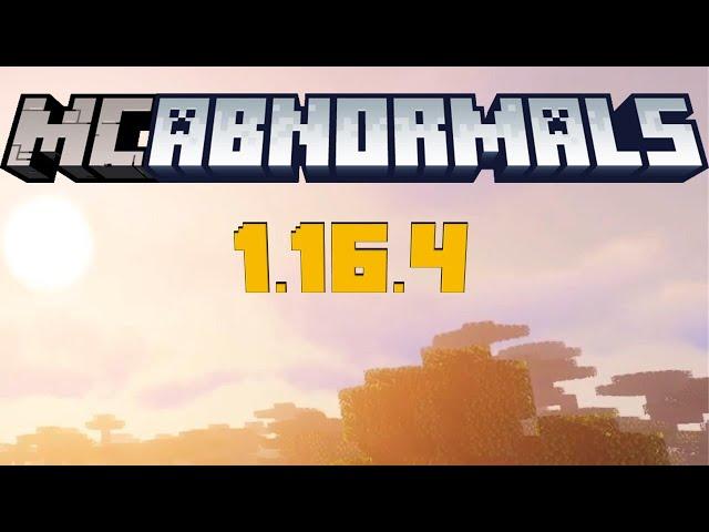 Minecraft Abnormal 1.16.4 - Actualización de mod