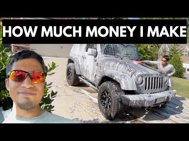 How Much Money I Make in a Day as a Detailer - Izaguirre Mobile Detailing