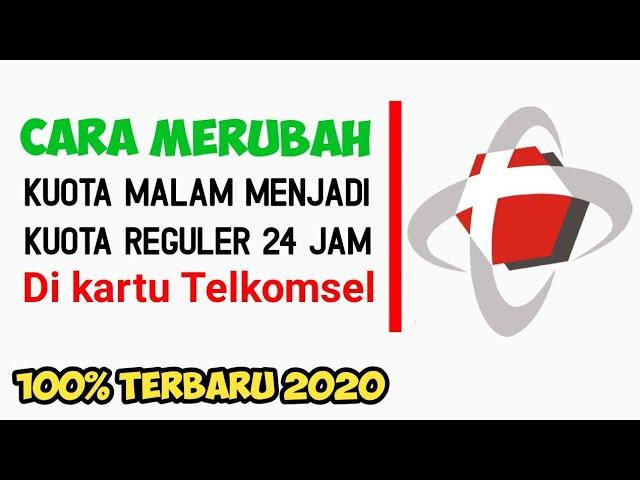 Cara merubah paket malam telkomsel menjadi 24 jam | Terbaru 2020