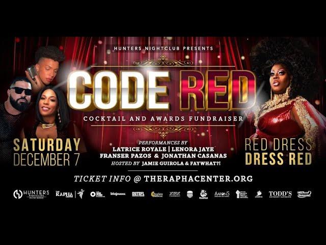 Code Red Gala For Rapha Center Supports Black LGBTQ Community December 7 At Hunters